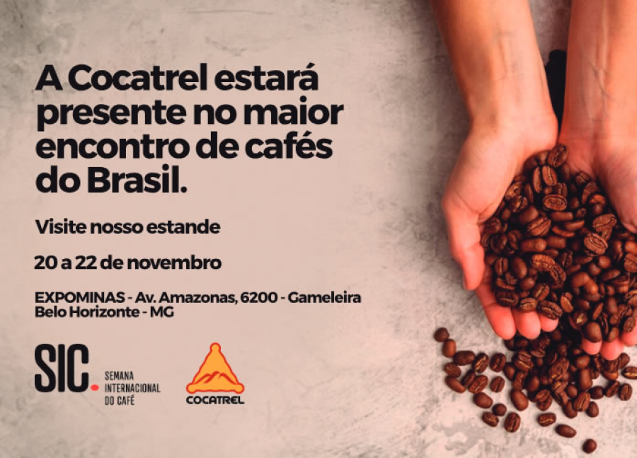 Cocatrel é presença confirmada na 12ª edição da Semana Internacional do Café